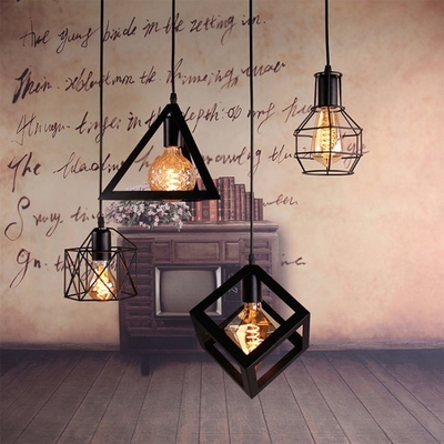 Iron Modern Farmhouse Pendant Light Kitchen Industrial Metal Chandelier