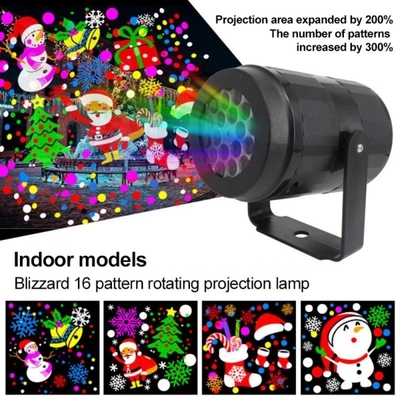 LED Christmas Snowflake Projector Lights Xmas Decoration Lights 2700K