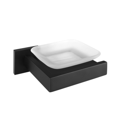black Bath Accessories Toilet Brush Holder Stainless Steel Wall Mounted Paper Dispenser Six-piece Set hook