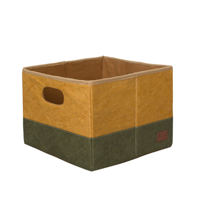 Novelty Paper Cooling Pet Mat Tunnel Cat Bed Yellow Green