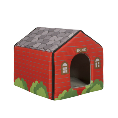 Oxford Fabric Dog Bed Luxury Warm Heated Small Dog House Pet Cushion