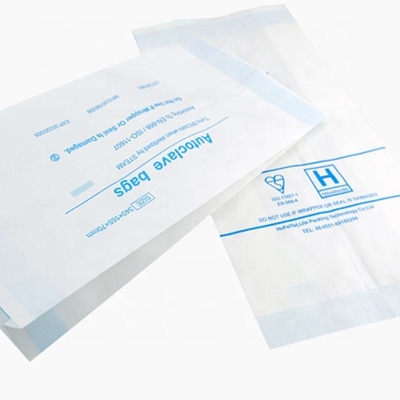 Water based non-toxic and accurate process indicator Medical Dialysis paper bag  ISO approved medical consumables
