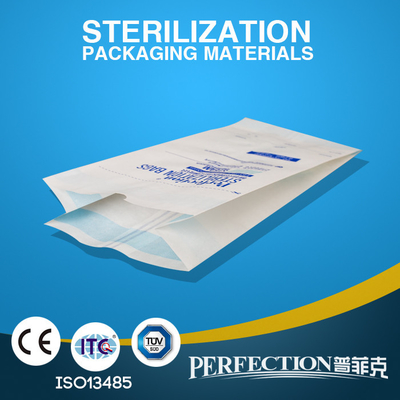 Water based non-toxic and accurate process indicator Medical Dialysis paper bag  ISO approved medical consumables