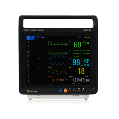 12.1 inch big screen Multi Parameter patient monitor ICU